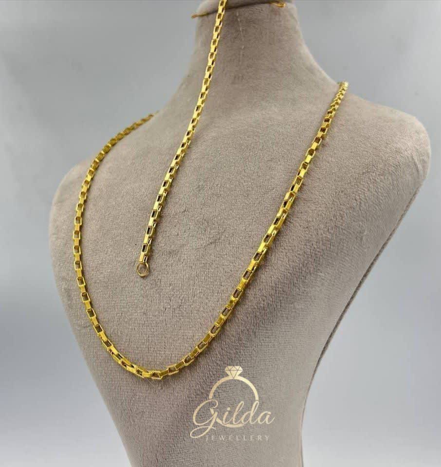 سرویس نیم ست طلای زنجیری